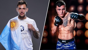 Esteban Ribovics y Francisco Prado se presentan en una jornada clave para los argentinos en UFC: hora, TV y todo lo que hay que saber