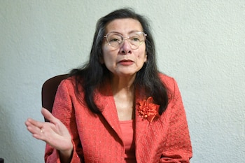 AME1137. CIUDAD DE GUATEMALA (GUATEMALA), 08/04/2026.- La directora ejecutiva de la Asociación Guatemalteca de Líneas Aéreas, Motty Rodas, habla durante una entrevista con EFE, el 20 de marzo de 2026, en Ciudad de Guatemala (Guatemala). El cine guatemalteco pretende dar un salto de calidad con una nueva ley que potencia las artes visuales y que está cerca de convertirse en realidad en el Congreso, aunque su financiamiento, que sería procedente del turismo, ha generado resquemor por parte de diversos sectores como la industria aérea. EFE/ Alex Cruz