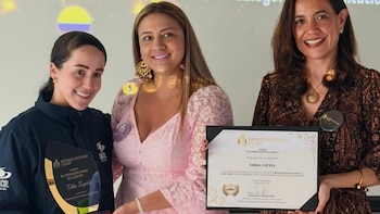 Erika Zapata recibió importante premio: “El verdadero poder de la mujer”