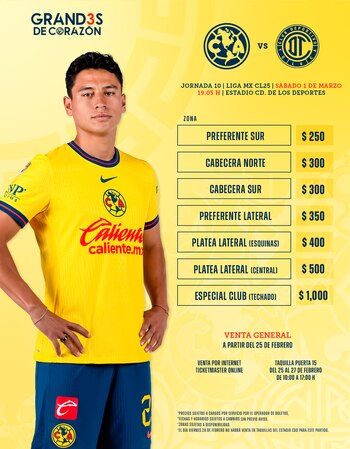 Precio de los boletos para