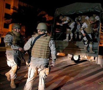 El Ejército fue desplegado en