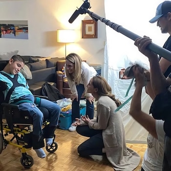 Bárbara Anderson pudo estar presente