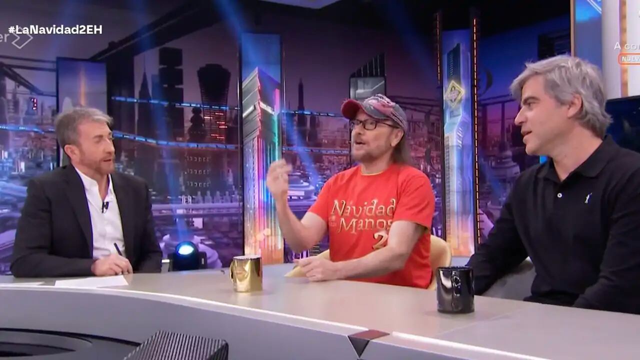 Pablo Motos, Santiago Segura y Ernesto Sevilla en