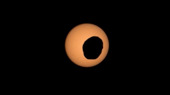 Tránsito de la Luna sobre el disco solar