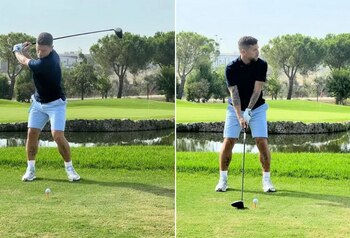 Papu Gómez jugó al gol