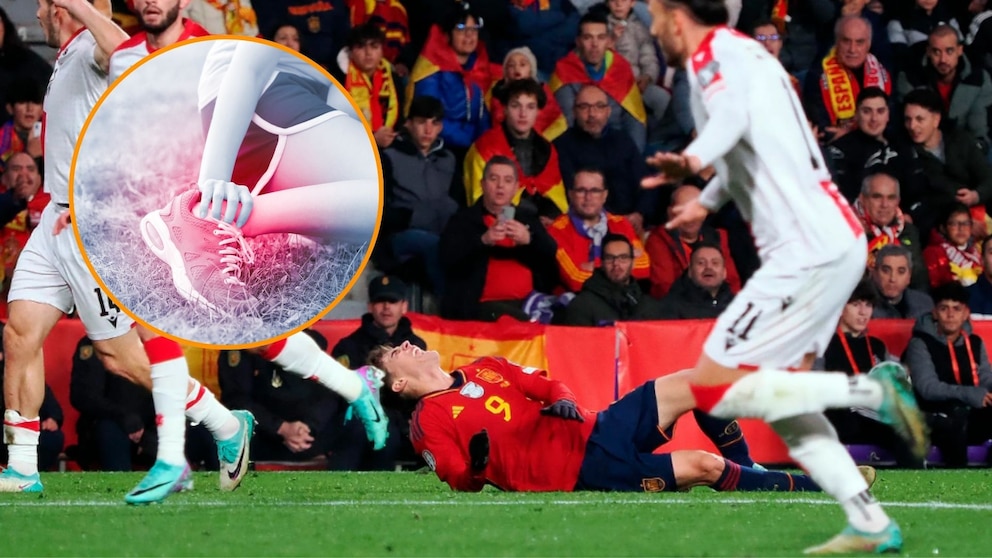 Generic image of a soccer injury
