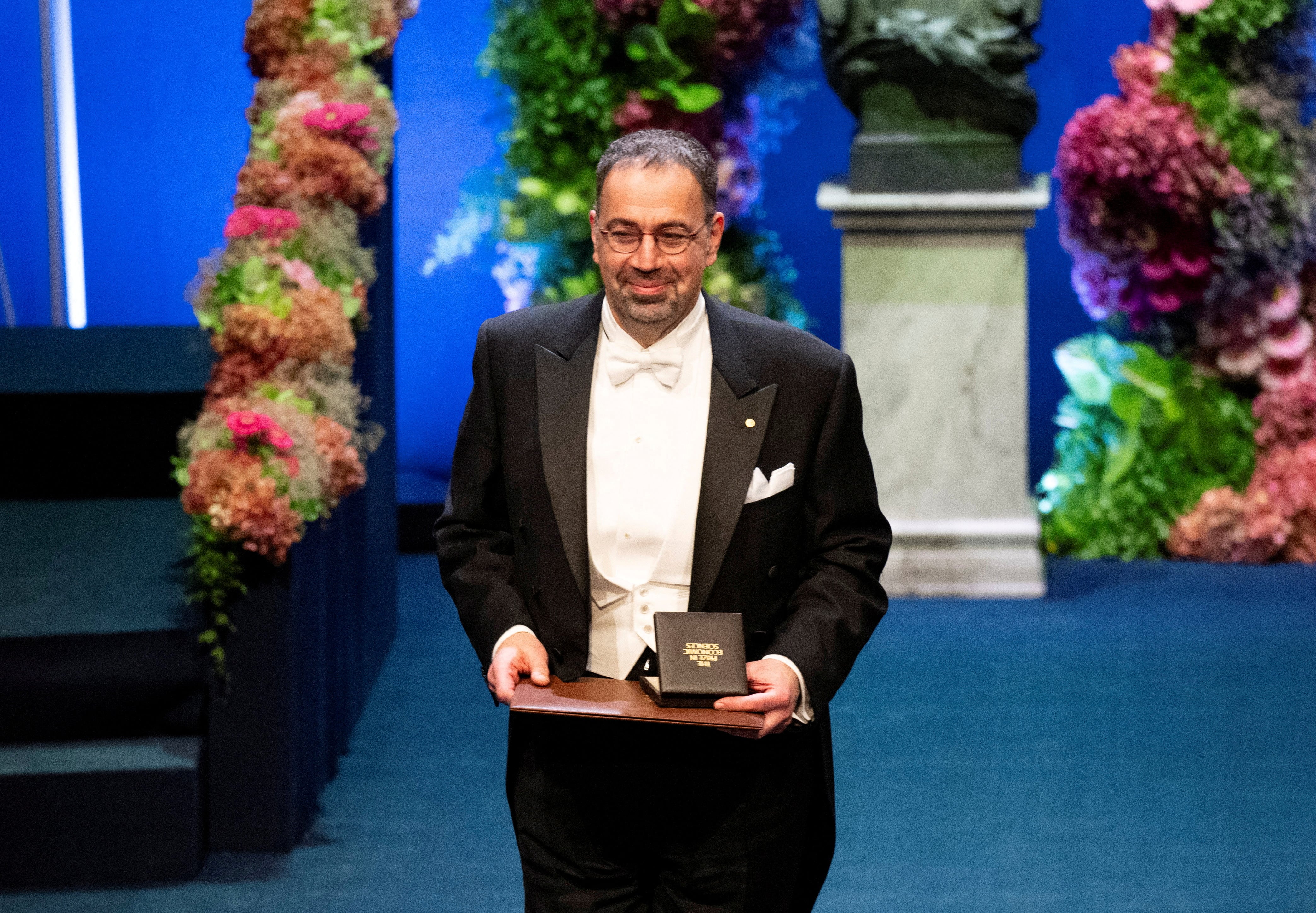 El premio Nobel de Economía Daron Acemoglu (Pontus Lundahl/Agencia de Noticias TT/vía Reuters)