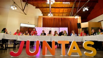 Del acto participaron Karina Banfi,