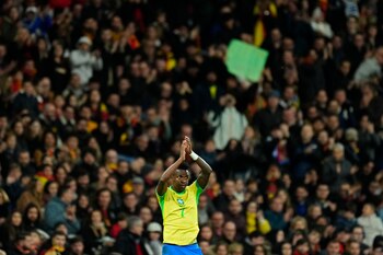 Vinicius en el España -