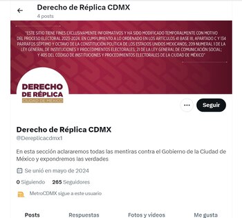Derecho de Réplica es una
