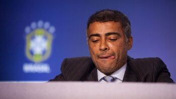 Romario brindó una entrevista y