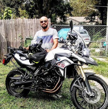 Marcelo Lucero, junto a la