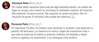 Los tuis de Florencia Peña