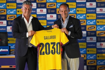 Marcelo Gallardo firmó contrato con la selección ecuatoriana hasta 2030 (Foto AP/Dolores Ochoa)