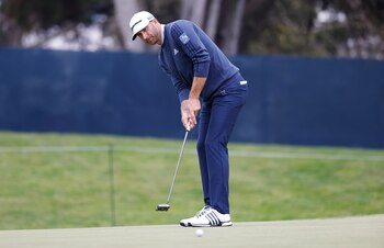 El golfista estadounidense, Dustin Johnson.