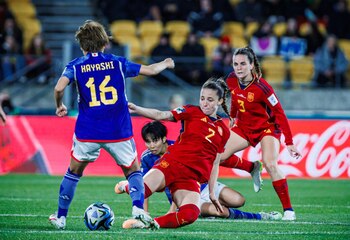 Selección de España en el Mundial Femenino 2023. | Foto: Twitter @SEFutbolFem