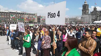 Simulacro en la CDMX/ Imagen