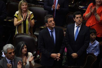 Sergio Massa y "Wado" De