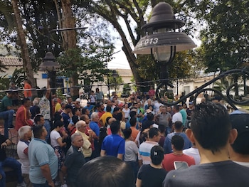 Protesta pacífica por secuestro de