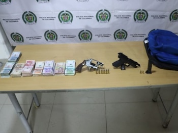 Los presuntos ladrones lograron salir