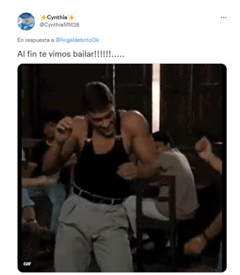Furor en las redes por un video de Ángel De Brito bailando