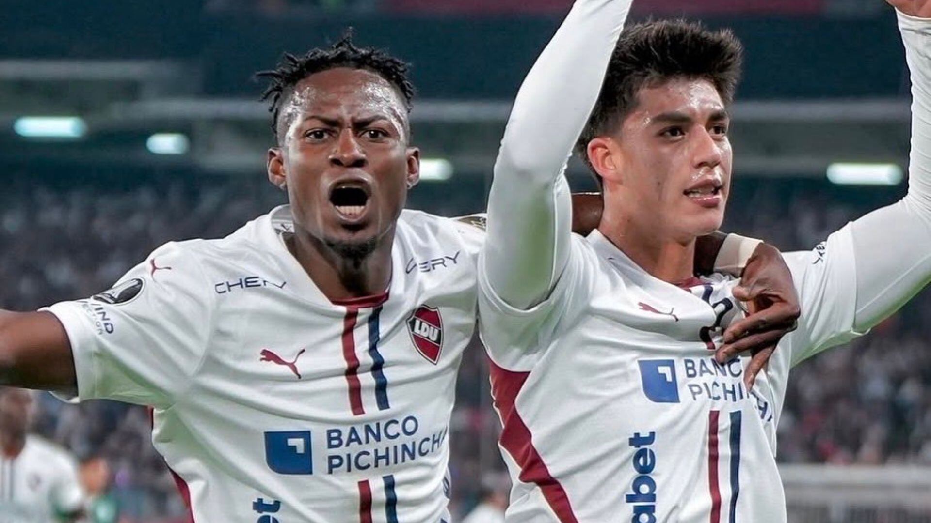 Gabriel Villamil, diferencial en LDU. - Crédito: EFE