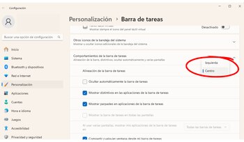 La personalización del computador se