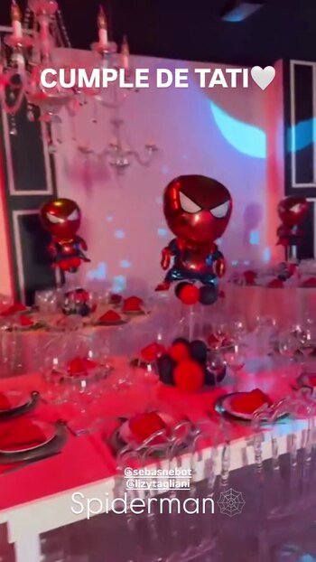 La mesa principal del candy