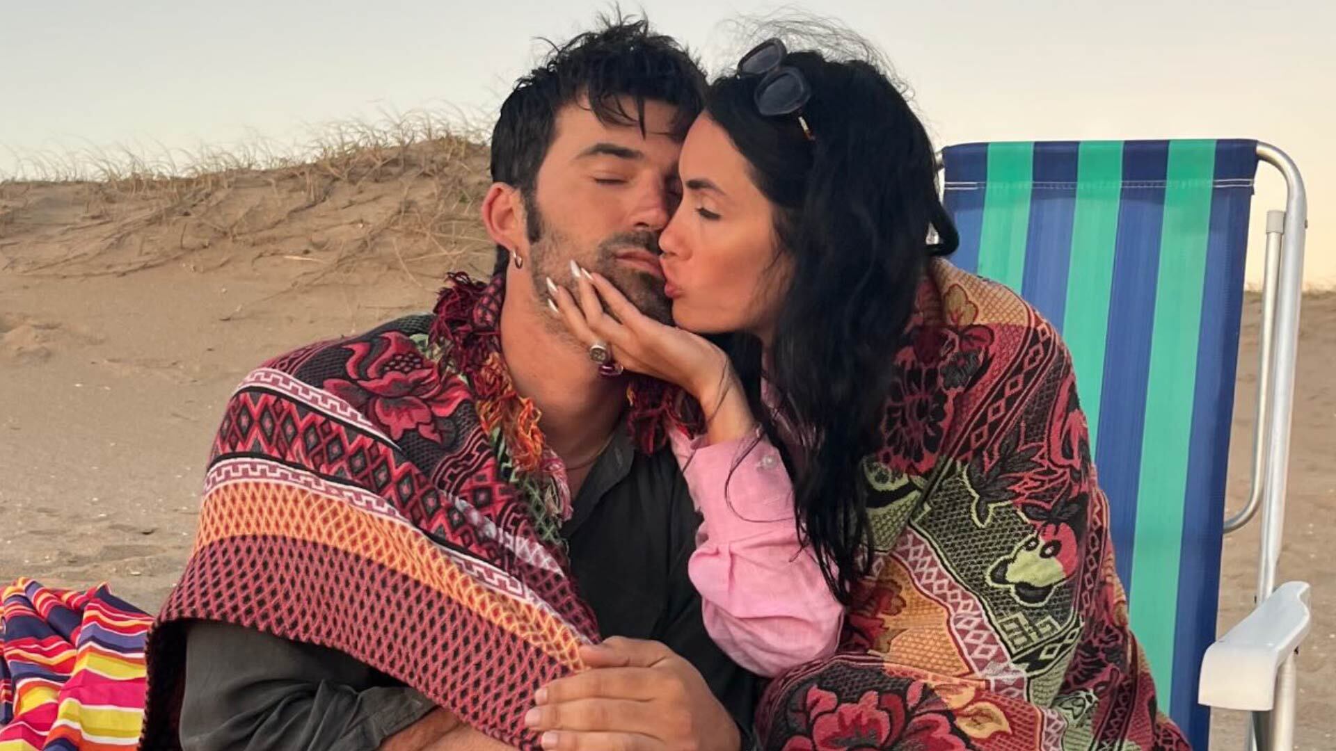 Una romántica postal de Lali Espósito y Pedro Rosemblat (Instagram)
