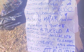 El cuerpo fue colocado al