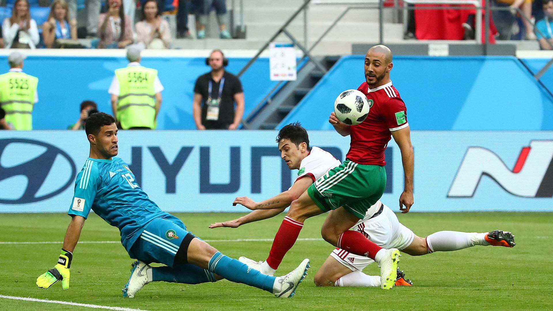 Munir Mohamedi, el portero de Marruecos en el Mundial 2026 (REUTERS/Michael Dalder)