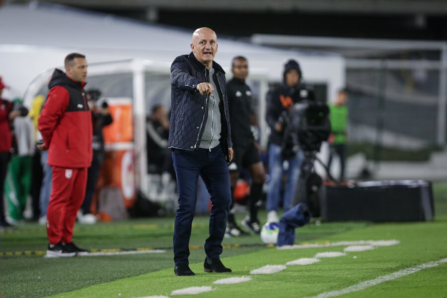 Repetto sostuvo que para Santa Fe y Vasco da Gama la serie de cuartos de final de la CONMEBOL Sudamericana tiene carácter de final-crédito Cristian Bayona/Colprensa