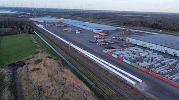 Vista aérea del European Hyperloop