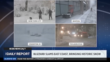 Nueva York registró una nevada