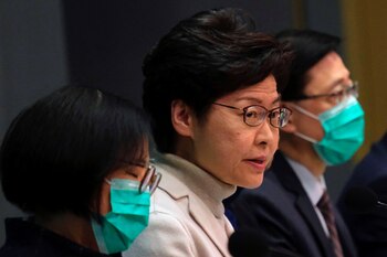 Carrie Lam, jefa de gobierno