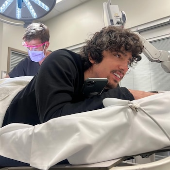 Alex Fernández accidente