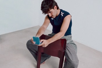 Martin durante la promoción de