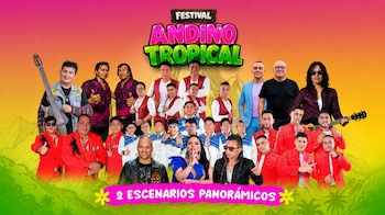 El Coliseo Eduardo Dibós recibirá a exponentes de la música andina y tropical en una jornada que reunirá distintas generaciones y estilos musicales