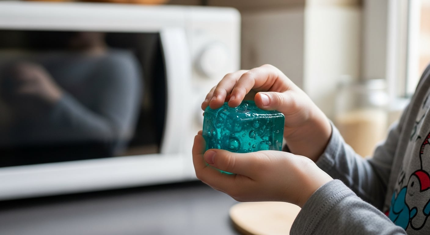 Un niño de Illinois sufrió graves quemaduras por calentar un juguete NeeDoh en el microondas, siguiendo un reto viral en redes sociales. (Imagen Ilustrativa Infobae)