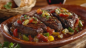 Un guiso de carne que