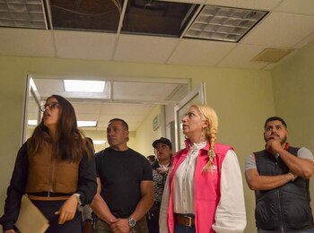 La secretaria de Salud estatal,