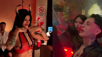 Ángela Aguilar imita el desafío