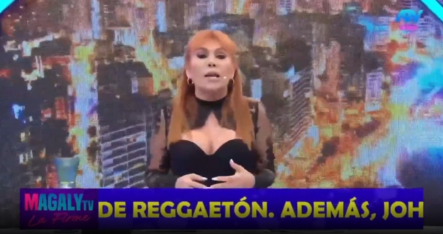 Magaly Medina comenta sobre el bochornoso incidente de Pamela López y George Michel en ‘Cochinola’. Infobae Perú / Captura TV - Magaly TV La Firme