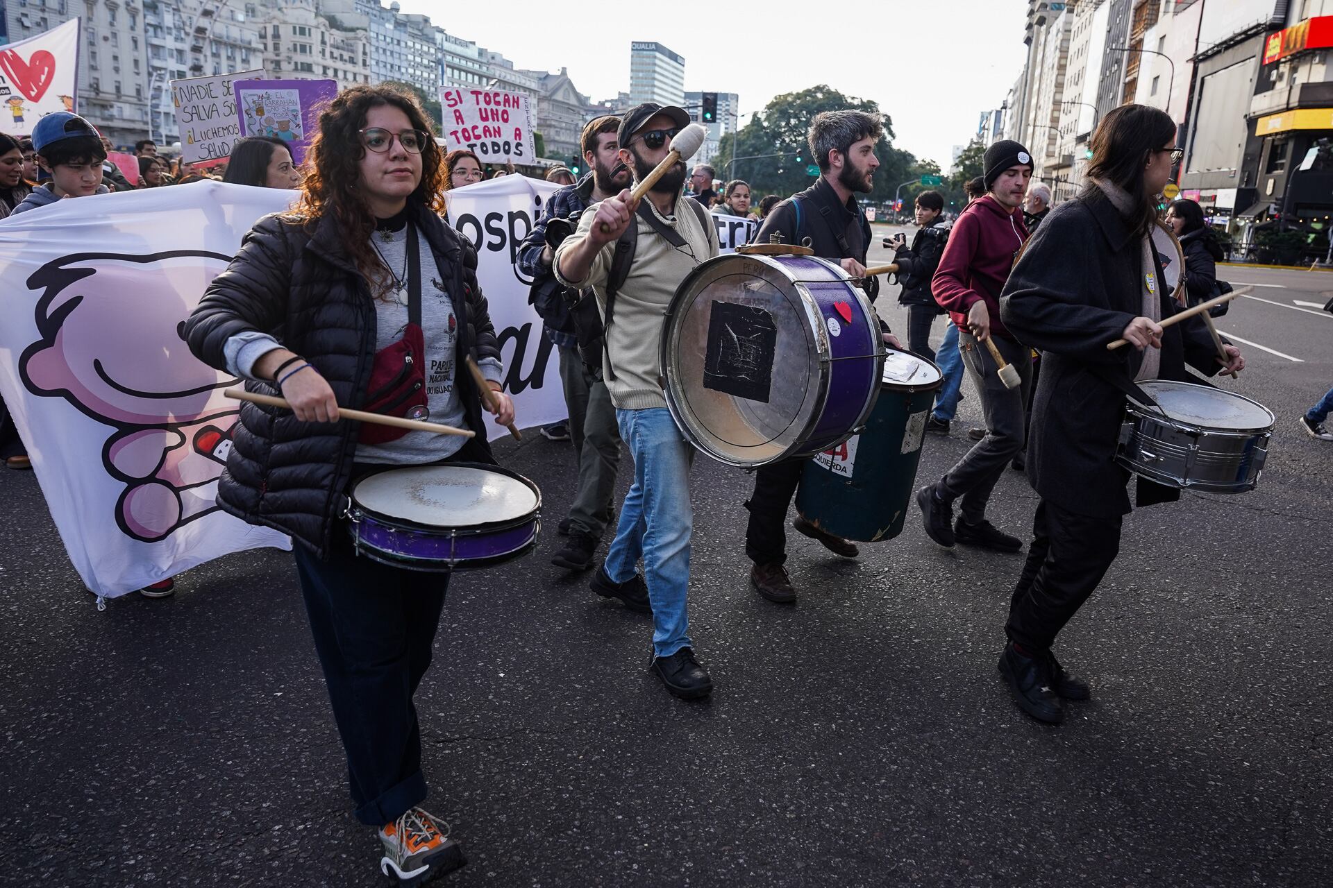 Los profesionales volverán a manifestarse y se espera el acompañamiento de otros sectores (RS Fotos)