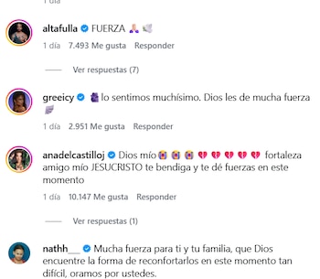 Famosos y seguidores acompañaron a Dekko tras la muerte de su hijo Gianluca - crédito @soydekko/ Instagram