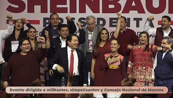 Ungen a Claudia Sheinbaum como candidata presidencial de Morena, PT y PVEM
