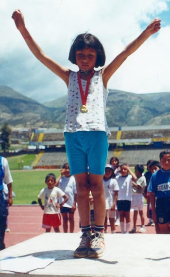 Kimberly García se inició a