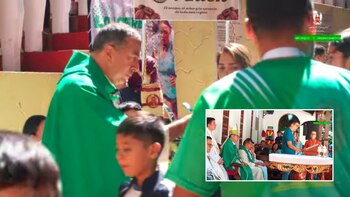 Monseñor tuvo espacio para dividirse