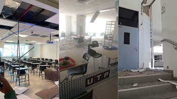 Sismo magnitud 6.1 en Ica: reportan grietas, daños y desplome de techos en las universidades UTP y San Juan Bautista