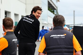 Toto Wolff en el Gran